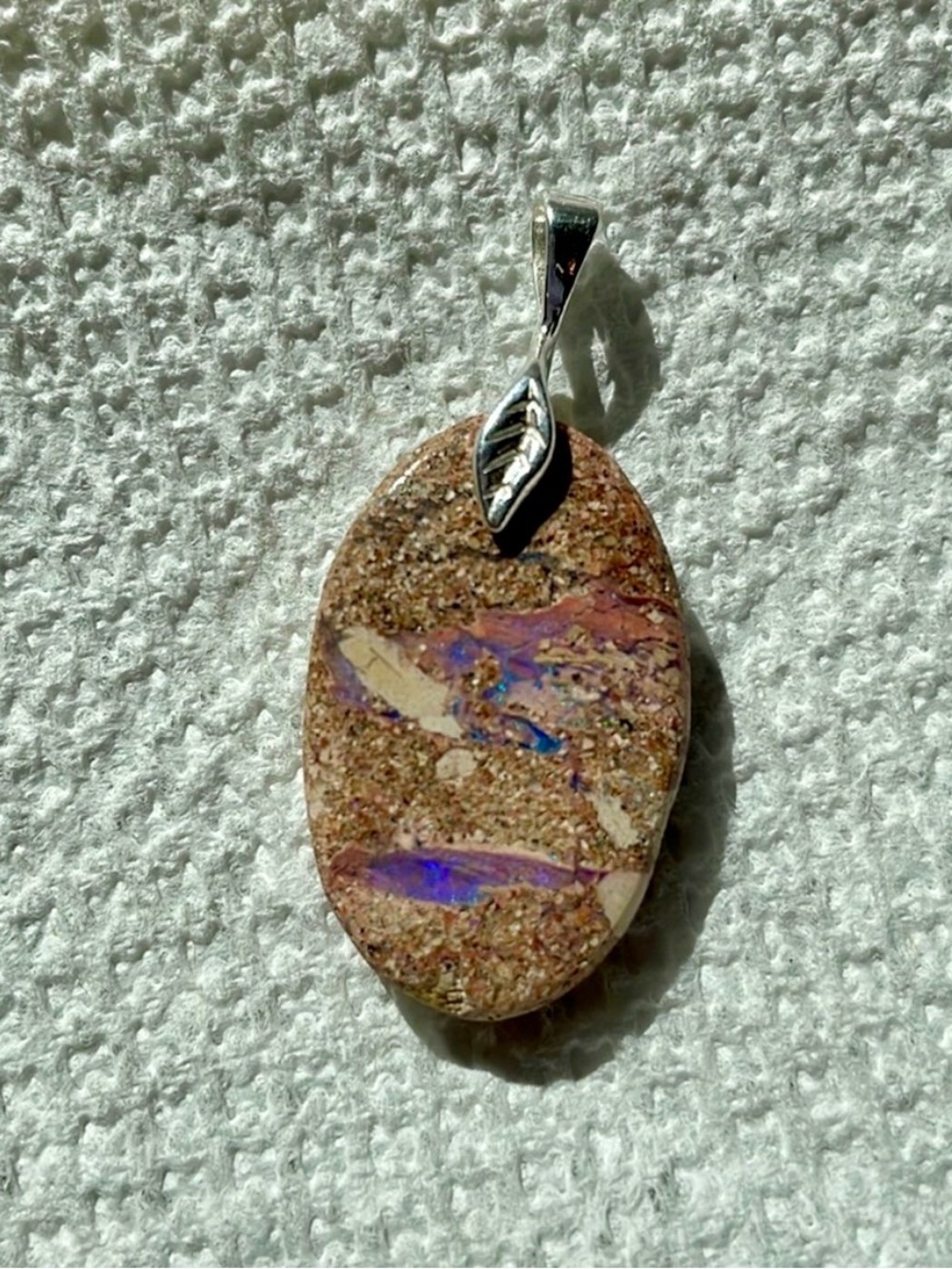 Australian Pipe Opal Pendant